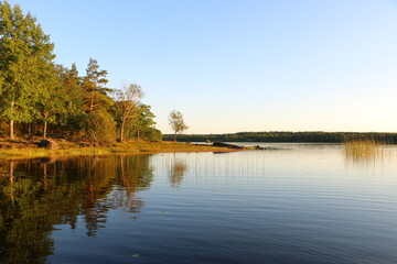 lake in the autumn