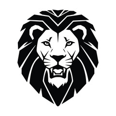 lion head vector