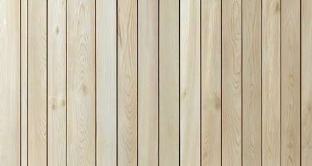 Fototapeta premium Natural Light Beige Wood Plank Texture Background