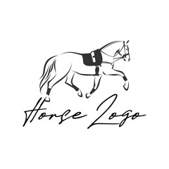 Elegant Horse Logo for Equestrian Businesses