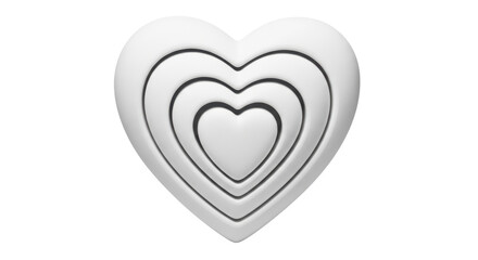 Isolated Nested Hearts