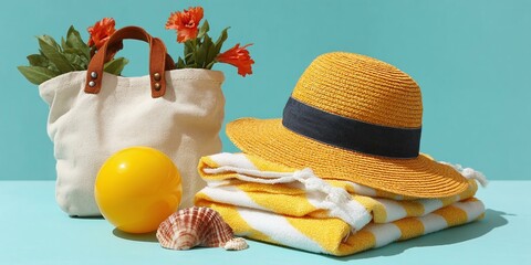 Summer Vacation Beach Accessories Set