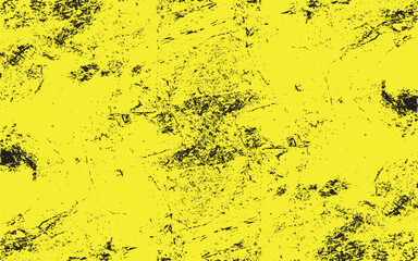Abstract yellow and black grunge texture, featuring a distressed and scratched surface pattern, ideal for backgrounds, overlays, or adding a raw, urban aesthetic to designs.
