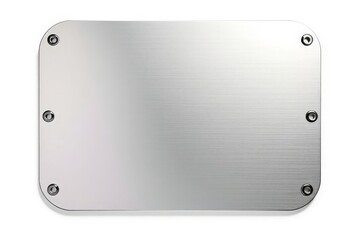 Stainless Steel Nameplate Blank Signage Plate Identification Label Rectangular