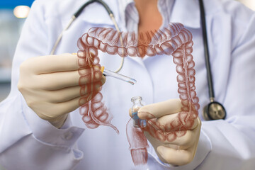 Researching intestines as a medical pro.