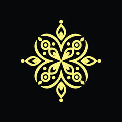 Sacred Indian Mandala Design  