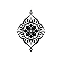 Colorful Mandala Inspired By India  