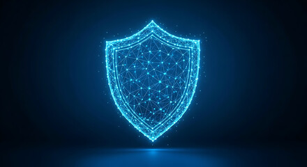 Abstract Cyber Security and Data Protection Concept

