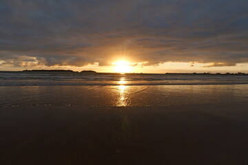 coucher de soleil