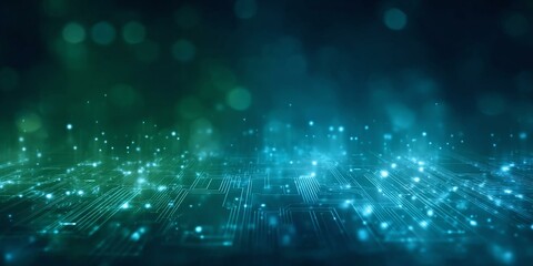 Abstract Digital Circuit Background