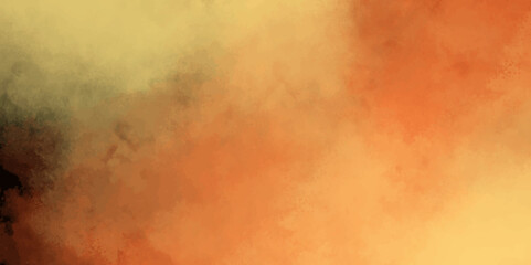 Abstract background with golden paint. golden and white watercolor background with stain texture. Brush stroked painting grunge texture brown concrete design. 