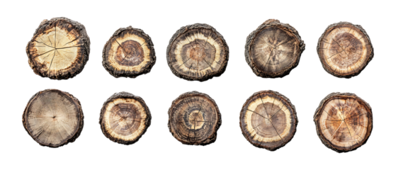 Pack Collection Microscopic Cross Sections Detailed Cellular Structures Research set against transparent background