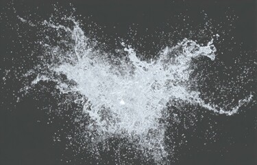 Water Splash Abstract Art Background