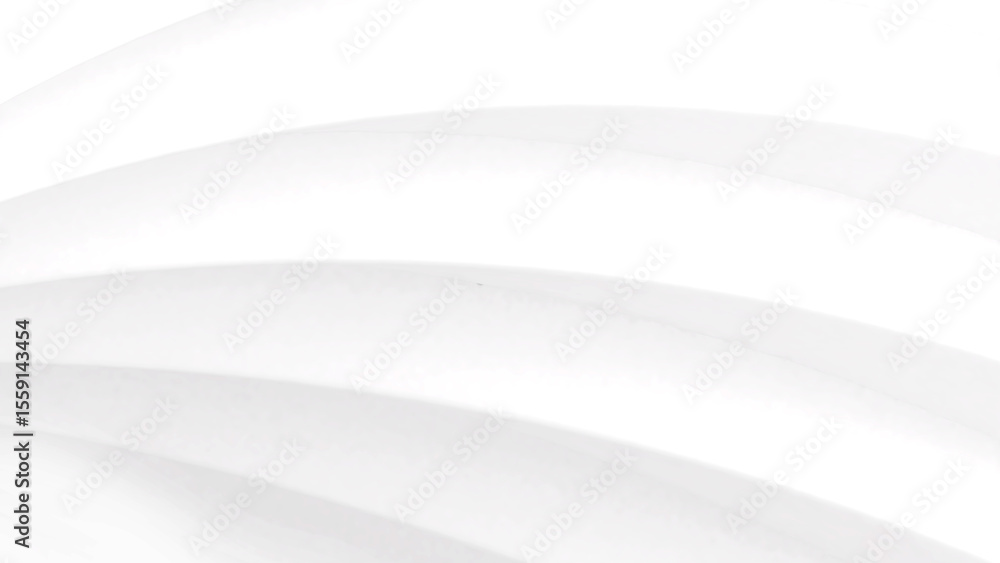Poster abstract white curve wave background. white curve structure background for graphic design. , 3d rend