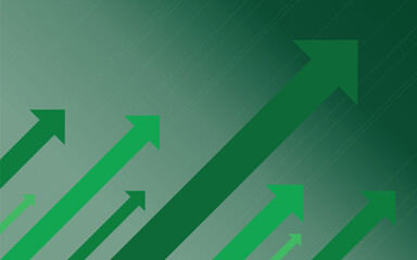 Abstract business background investment arrow up business moving forward