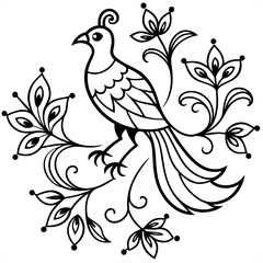 pattern flower paki vector wallpaper design