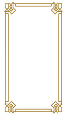 Elegant Golden Frame: A simple yet sophisticated design with an ornate gold border that adds a touch of timeless elegance.