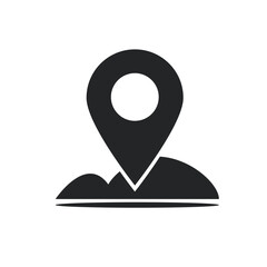 Location Pin Icon. Map Marker Navigation