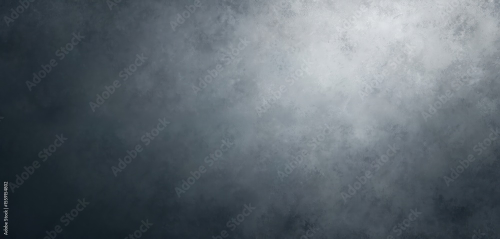 Aufkleber Abstract gray gradient textured background with grainy blurred effect. Monochrome design for website header poster banner. Suitable for art wallpaper web corporate design.