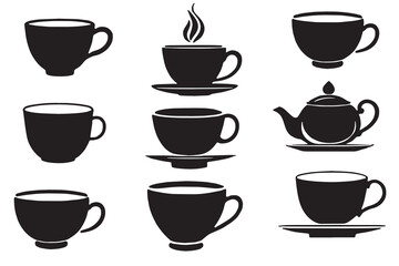 Set or collection of Tea & Coffee cup 