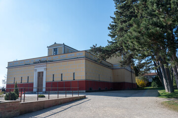 Pompejanum, a beautiful building in the city of Aschaffenburg