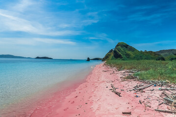 Pink beach, Komodo National Park, Indonesia