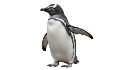 Isolated Magellanic Penguin
