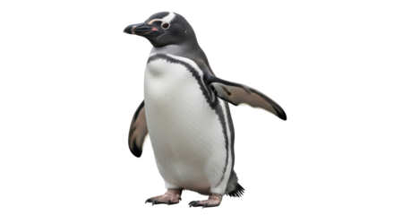 Isolated Magellanic Penguin
