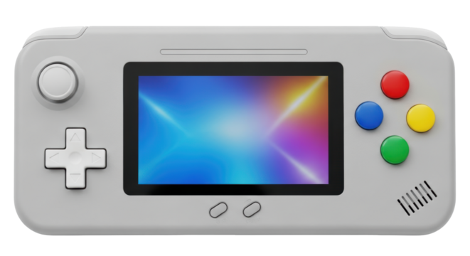 Isolated Handheld Console