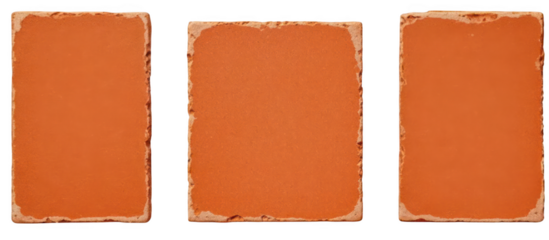 Tiles and Textures: A striking series showcases weathered tiles with an artistic, earthy texture, capturing the essence of minimalist aesthetic and textural contrast. 