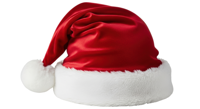 Isolated Santa Hat