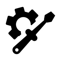メンテナンス、システム設定のアイコン