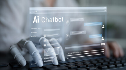AI Virtual Assistant Artificial Intelligence Chatbot Controlled by Prompt Engineering for...