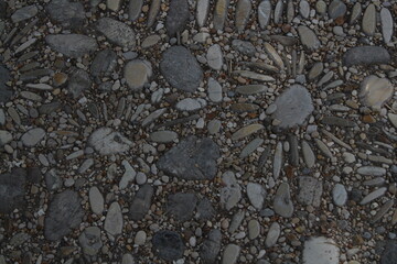 Cobblestone pavement texture background wallpaper