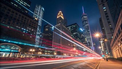 new york city at night