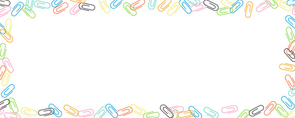 simple frame with clips. horizontal design for website poster backdrop wallpaper banner backgrounds