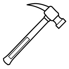 Hammerhead Tool Outline Vector
