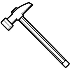 Hammerhead Tool Outline Vector