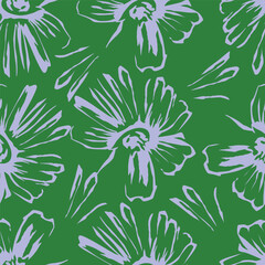 cute flower pattern image for fabric textile or wall decoration