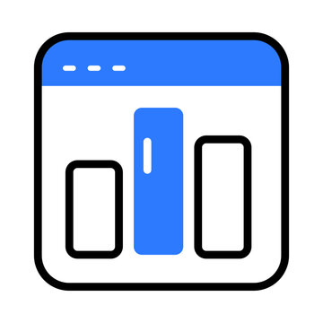 Digital Marketing Colored Outline icon