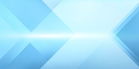 Abstract Light Blue Geometric Shapes Background Design