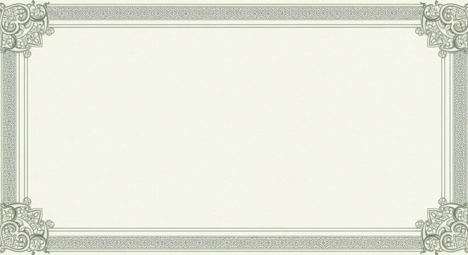 Certificate of Appreciation Border