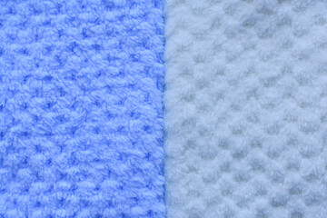 Background of colorful towels. Several soft terry towels.