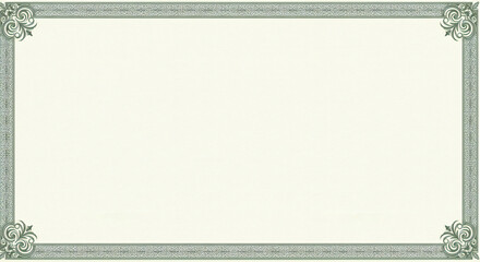 Certificate of Appreciation Border