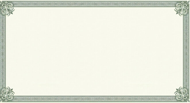 Certificate of Appreciation Border