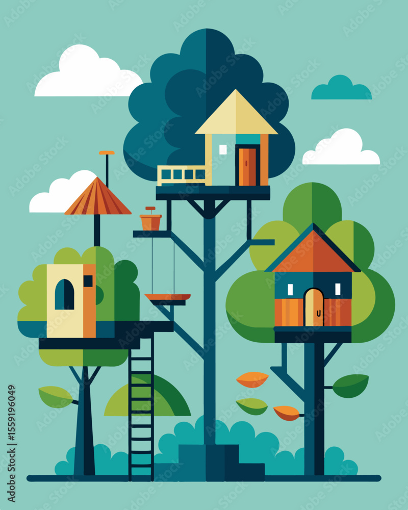 Poster each treehouse is uniquely designed with a mix of natural elements and modern amenities making it a 