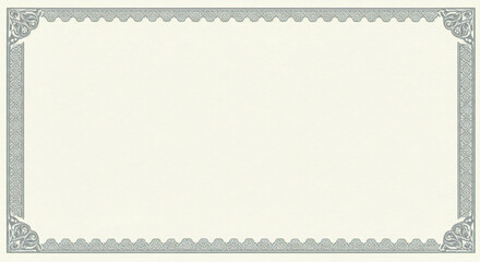 Certificate of Appreciation Border