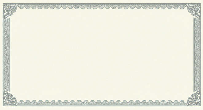 Certificate of Appreciation Border