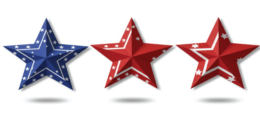 Happy 4th of July Banner Vector – Patriotic USA Independence Day Design with American Flag, Fireworks, Stars, Confetti – Memorial & Veteran Day Background – Flat Style July 4th Art Illustration