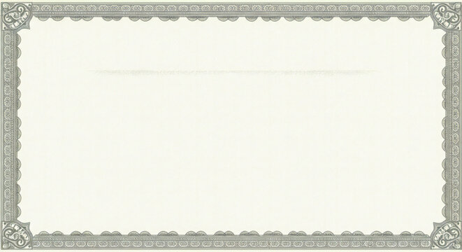 Certificate of Appreciation Border